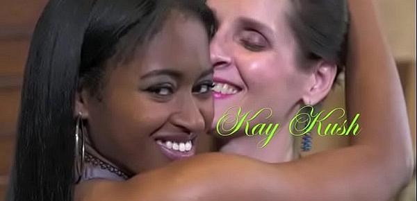  Kay Kush in Interracial Threesome!